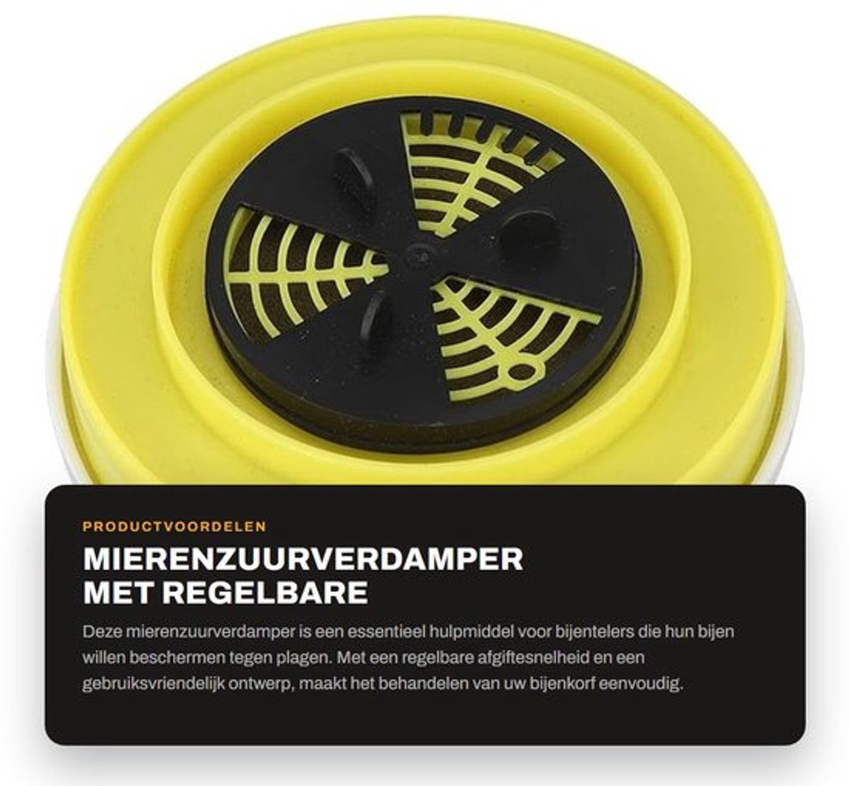 Mierenzuurverdamper met Regelbare Afgiftesnelheid voor Bijenteelt