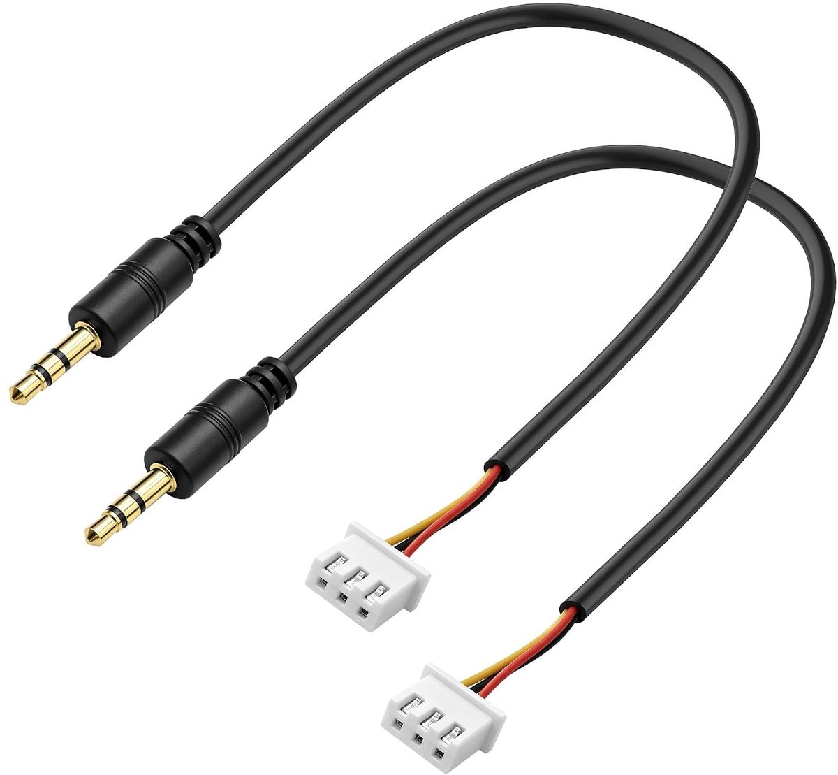 XMSJSIY 1/8" 3,5 mm TRS naar XH2.54 3Pin Terminal Stereo Audiokabel - ShopVlot