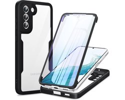 Phoona Beschermhoesje voor Samsung Galaxy S22 5G, transparante displaybeschermfolie, schokbestendig, siliconen - ShopVlot
