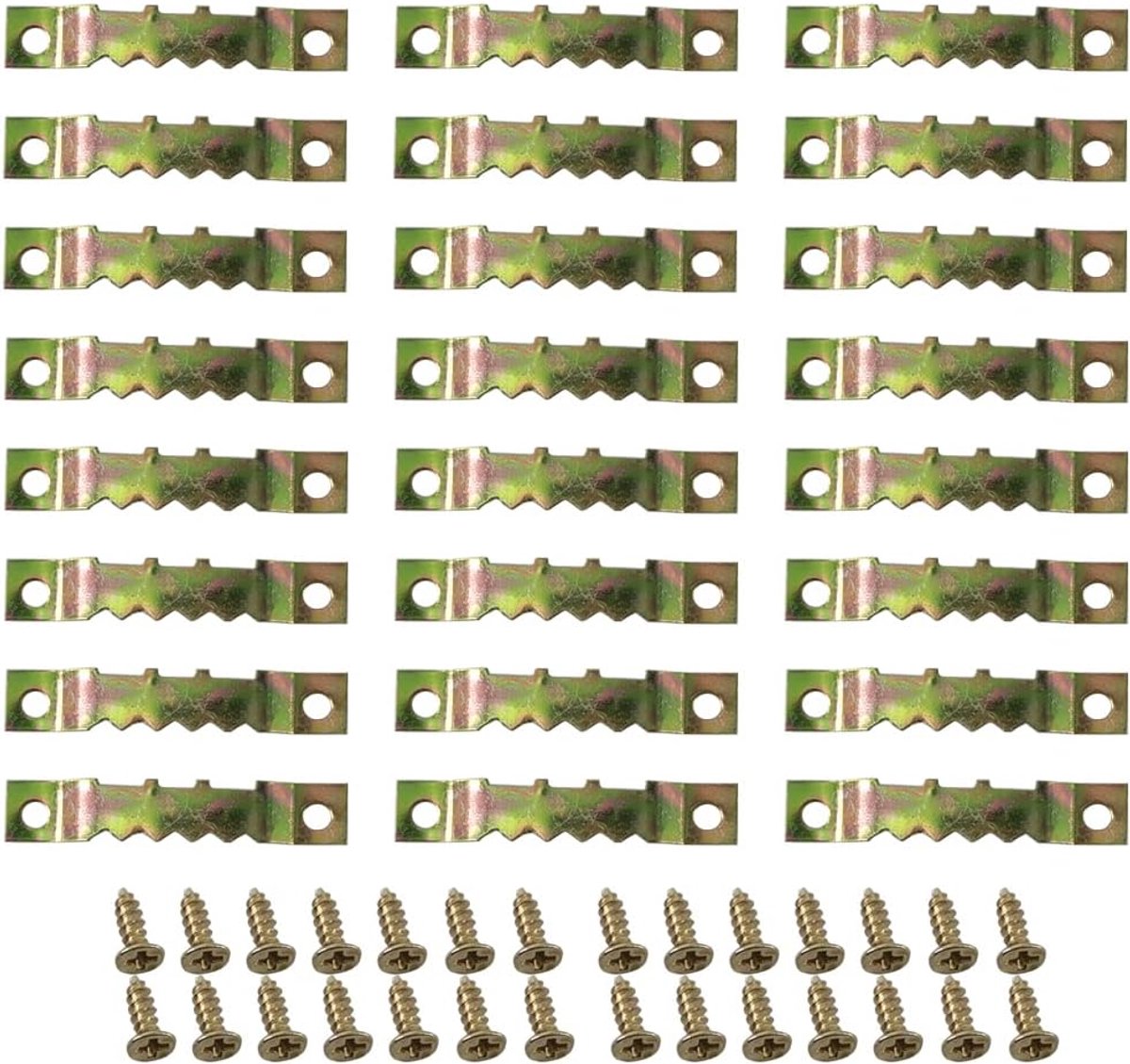 100 Pieces Sawtooth Picture Frame Hanging Hooks Photo Hangers Canvas Hanging Hooks for Home Decor Hanging Hooks for - ShopVlot