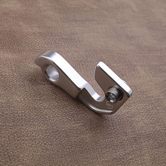 Allecto- Fiets Achter Gear Mech Derailleur Hanger - Aluminium - Vervanging Deel - Mountainbike - Adapter met Bouten. van Merkloos — afbeelding 2