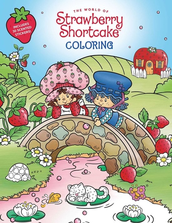 The World of Strawberry Shortcake Coloring - cover