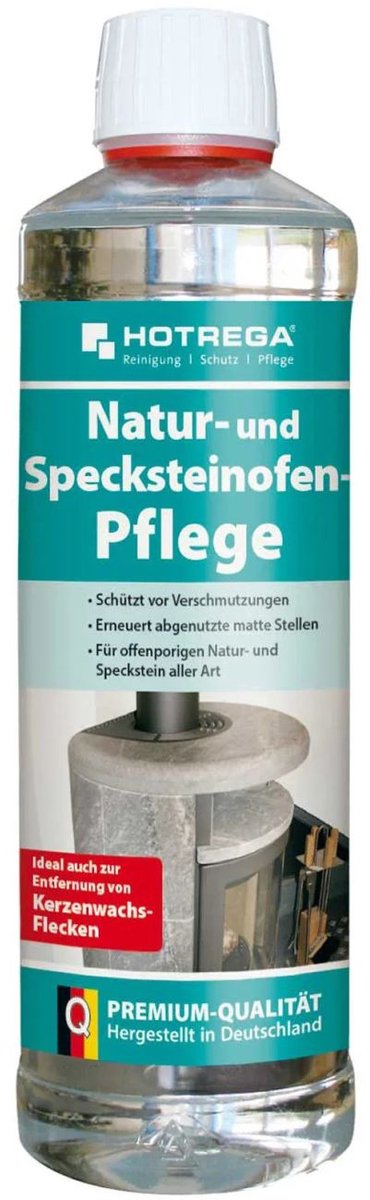 HOTREGA Natuur- en Speksteenoven Onderhoud 500 ml - Bescherming en Verzorging