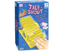 Megableu Tilt 'N' Shout - Spannend Familiespel - Bordspel voor Jong & Oud - 2 of Meer Spelers - Ideaal voor Spelletjesavond