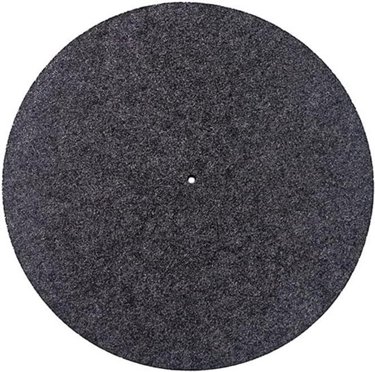 Allecto Plus - Antistatische draaitafelmat van 2 mm dik - Grijs - Geluiddempend - Geschikt voor LP vinylplaten