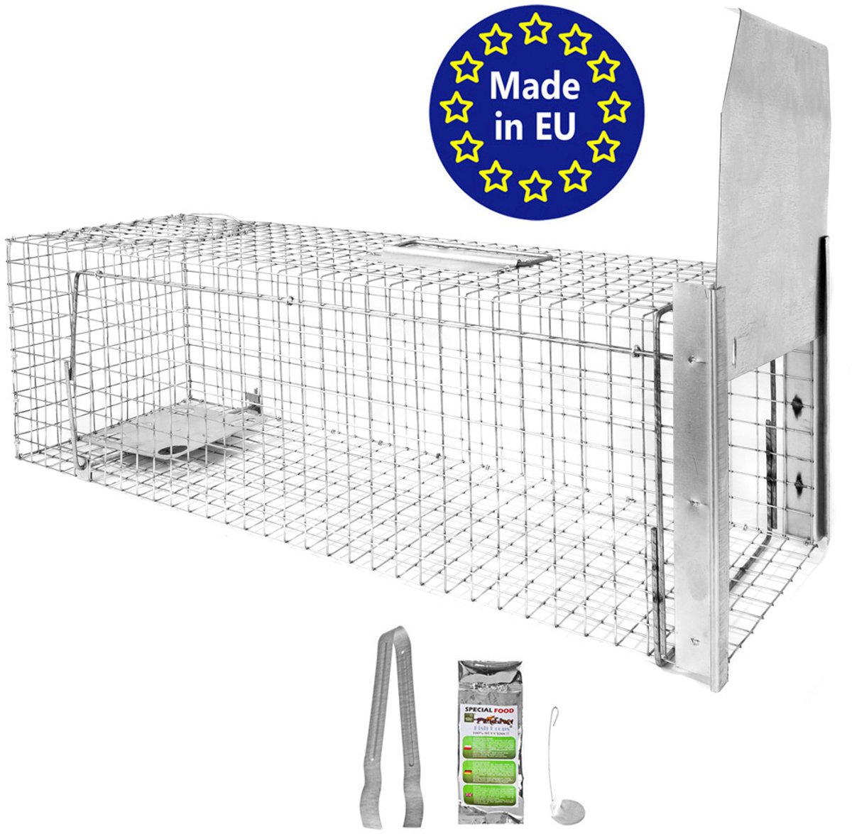 Live Trap Marter Rat Trap Live Wezel Tuin Konijnenverdediging Verplaatsingsval Huisaccessoires Repel Otters Zolder 80 x 26 x 26 Stabiele Petigi