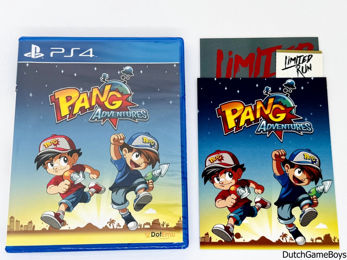 Playstation 4 / PS4 - Limited Run - Pang Adventures - New & Sealed