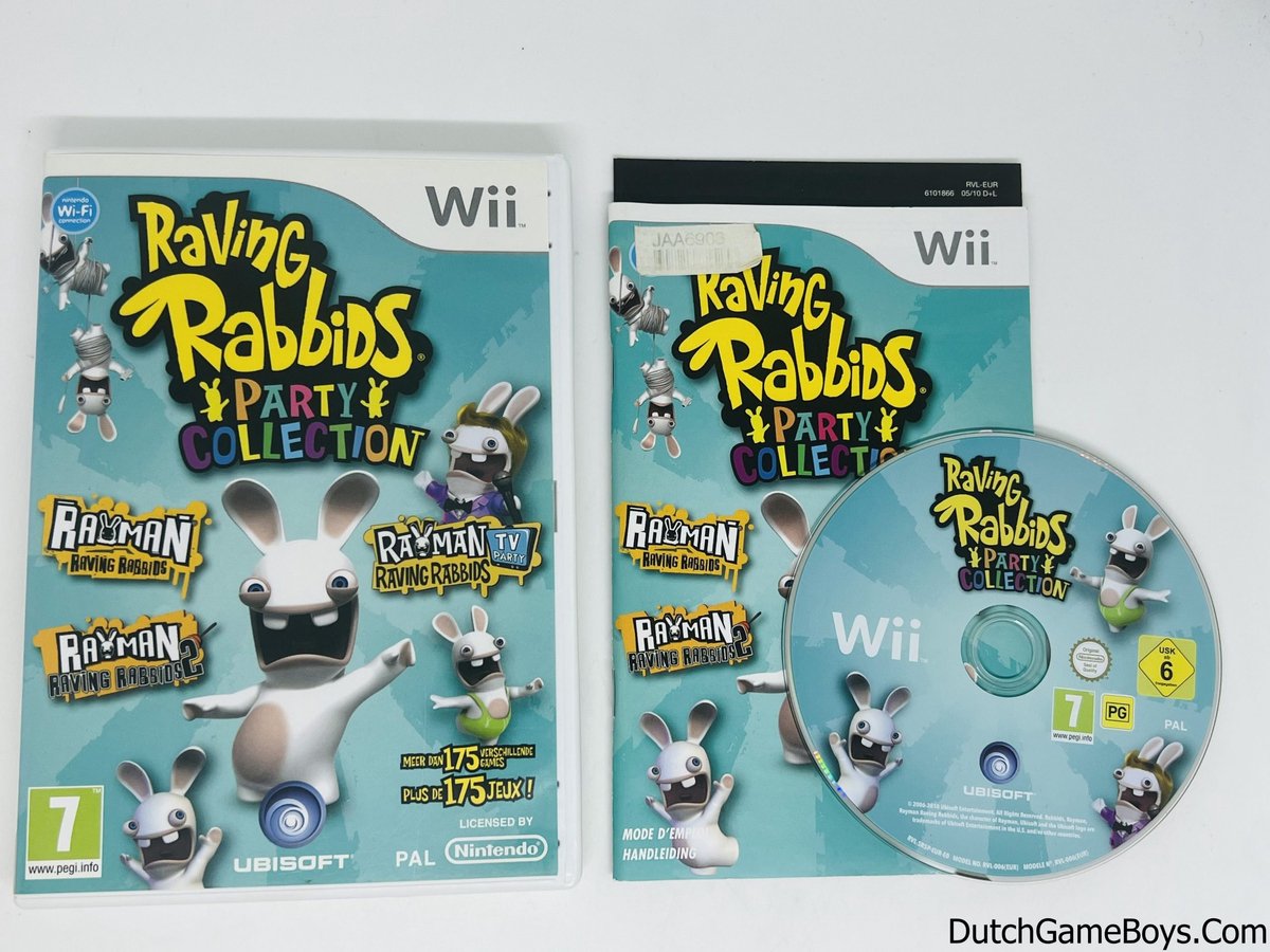 Nintendo Wii - Raving Rabbids: Party Collection