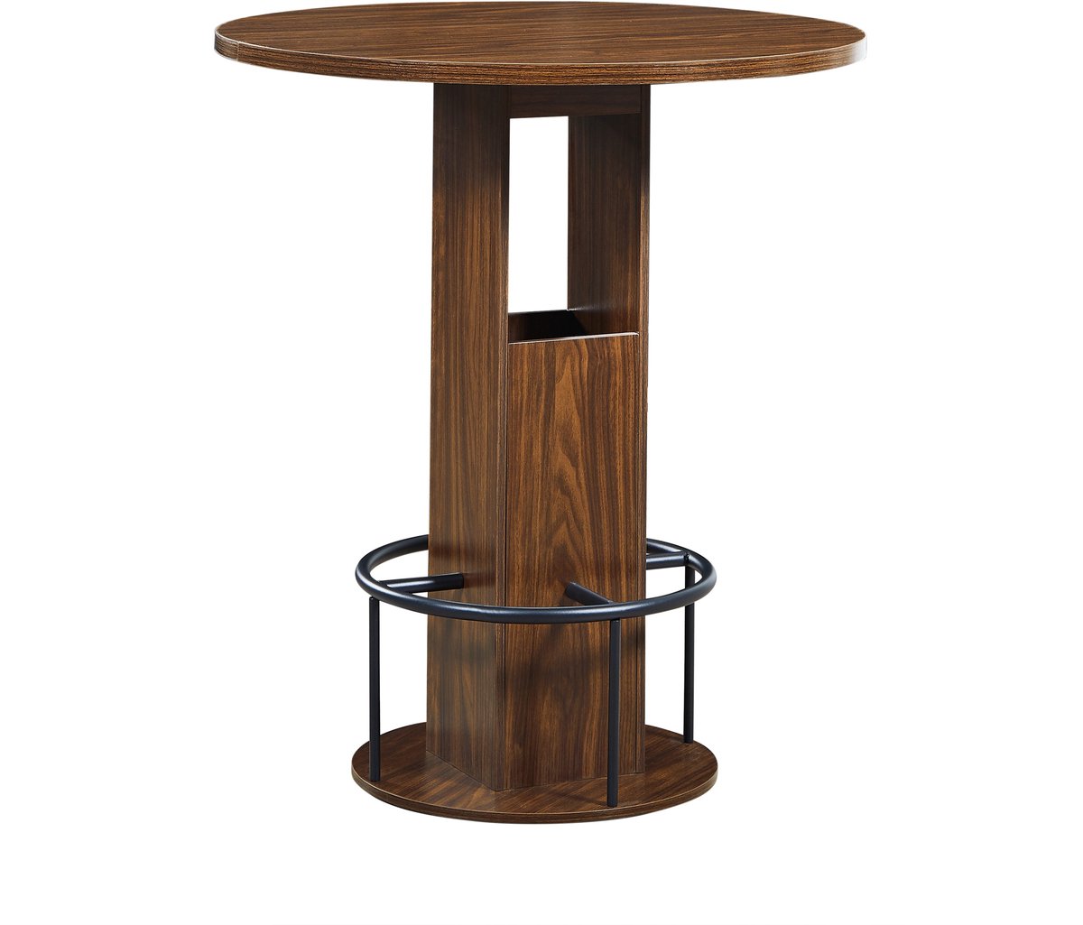 YYchan bartafelset - bruin - 80 x 80 x 91,5 cm