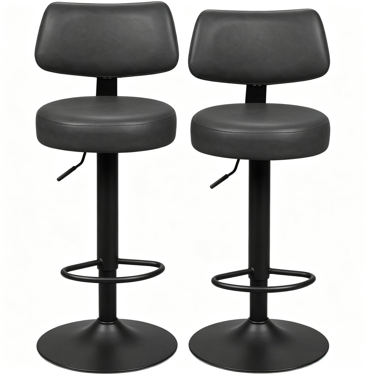 YYchan barkruk - 2-delige set - meerkleurig - 41 x 41 x 109 cm
