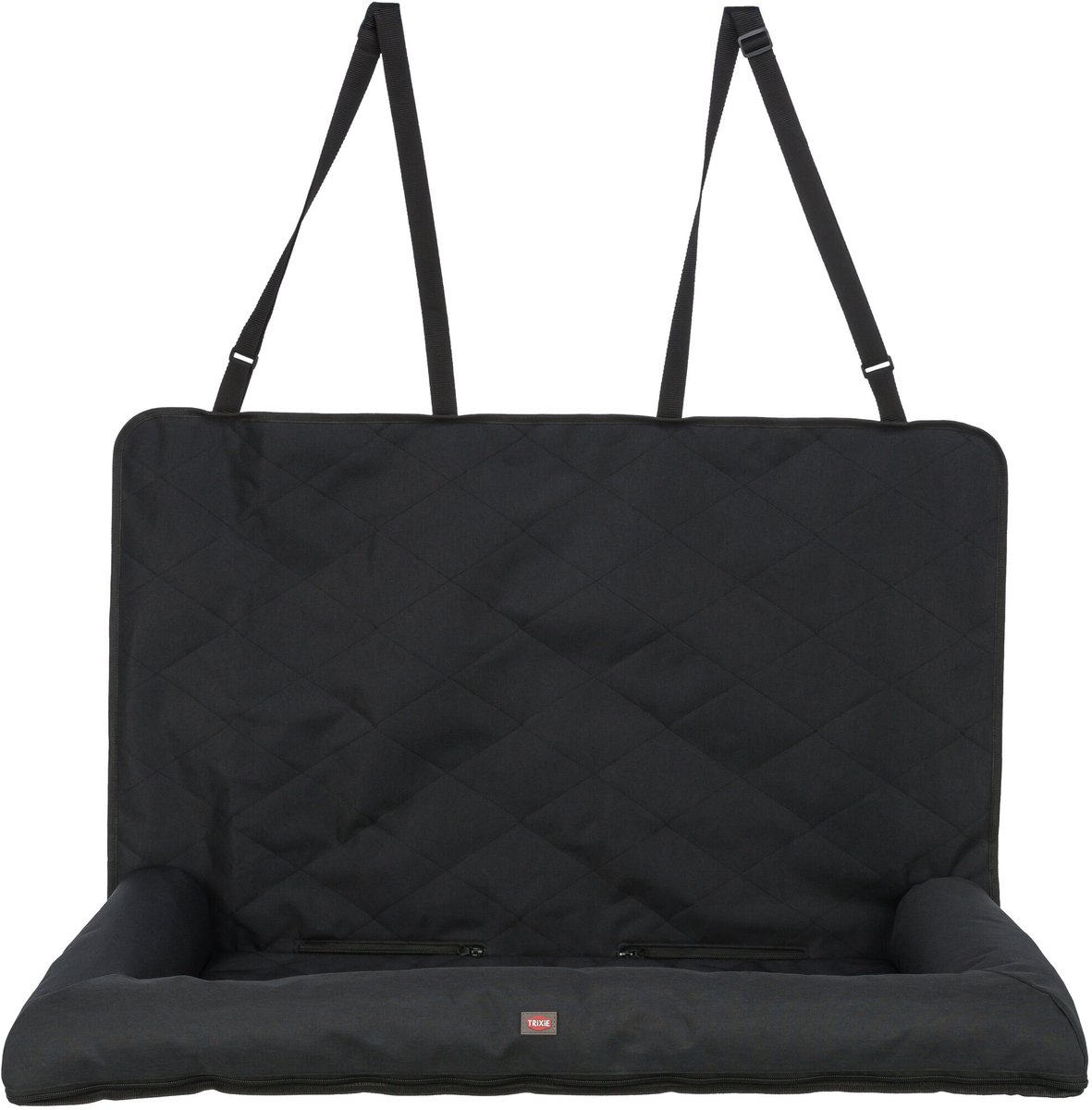 Trixie – Autostoel Kussen – Dubbel – Zwart – 95X50X10 cm Trixie – Autostoel Kussen – Dubbel – Zwart – 95X50X10 cm