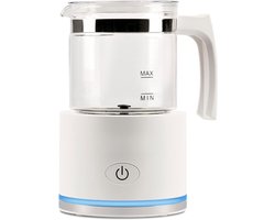 SP® Melk Opschuimer - 250ml Capaciteit - Melkopschuimer - Automatische Uitschakeling Melkopschuimer - Wit - 12cm x 12cm x 20cm