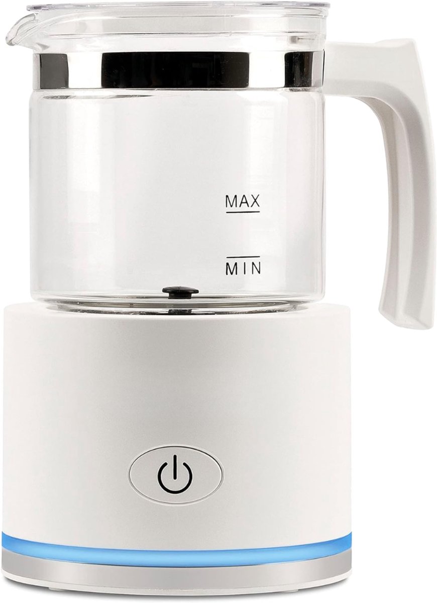 SP® Melk Opschuimer - 250ml Capaciteit - Melkopschuimer - Automatische Uitschakeling Melkopschuimer - Wit - 12cm x 12cm x 20cm