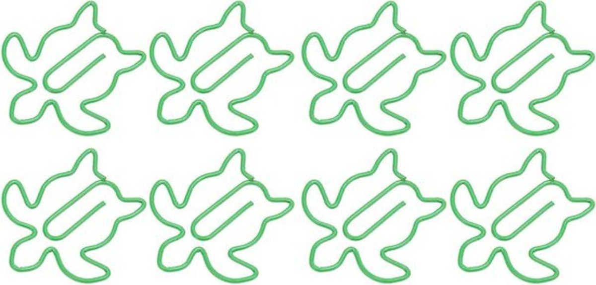Schattige Diervormige Paperclips - Set van 100 Stuks - Metalen Bladwijzerclips - Organiseren van Documenten - Kantoorbenodigdheden - Thuisgebruik - Zeeschildpad .