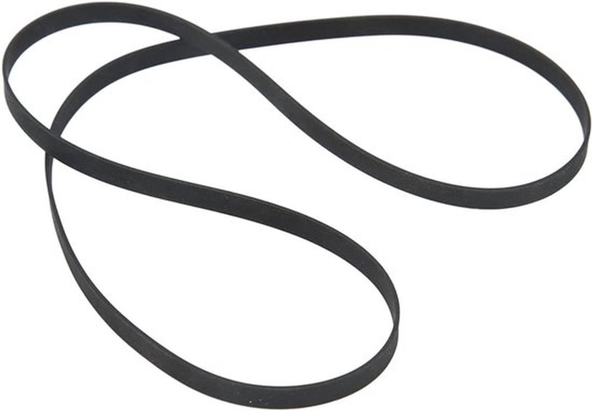 Vervangende zwarte rubberen banden voor platenspeler met een lengte van 49 cm, voor een soepele en stille werking van je draaitafel