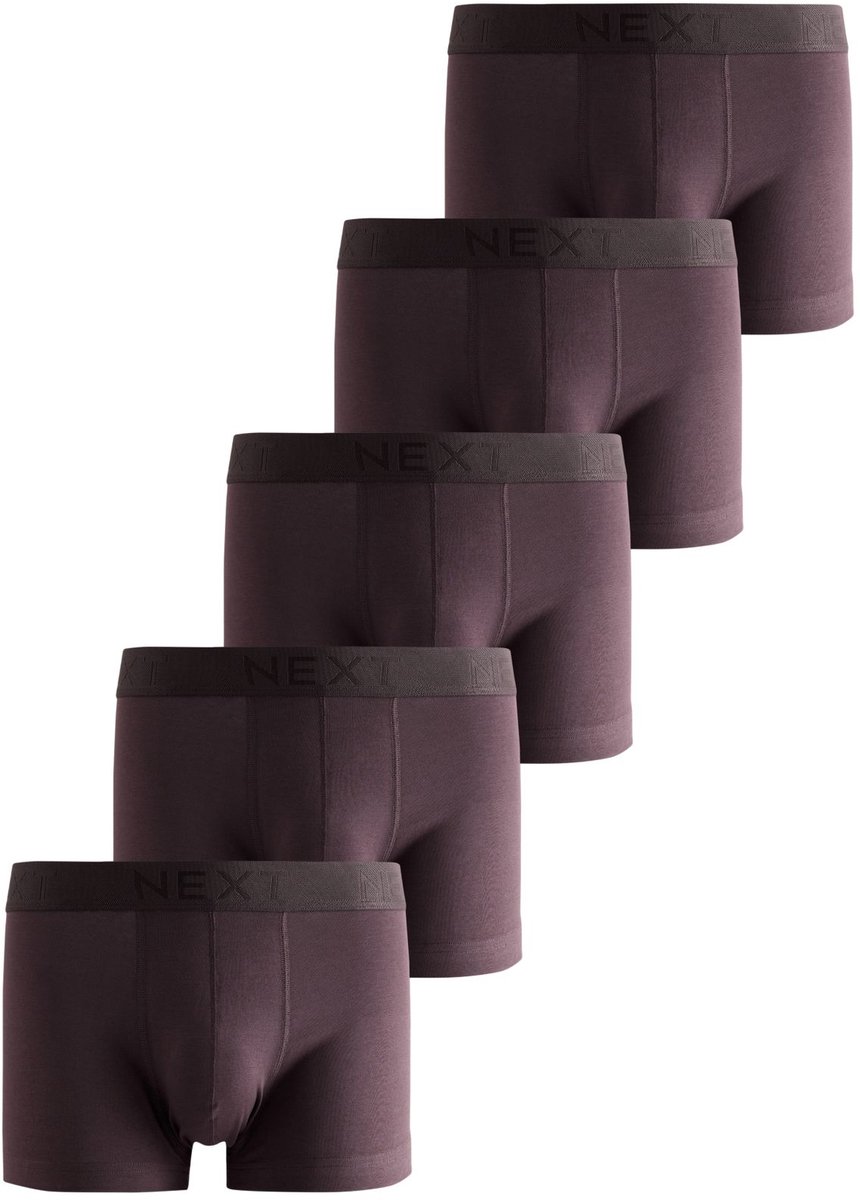 Next - Heren - Set van 5 heupslips - Bruin