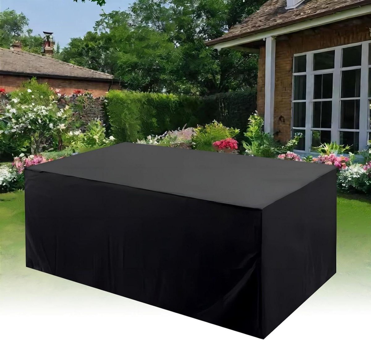 Tuinmeubelhoezen - Terrashoes Bankhoes - Meubels Beschermen - Waterdicht Winddicht - 85x155x150cm - Zwart