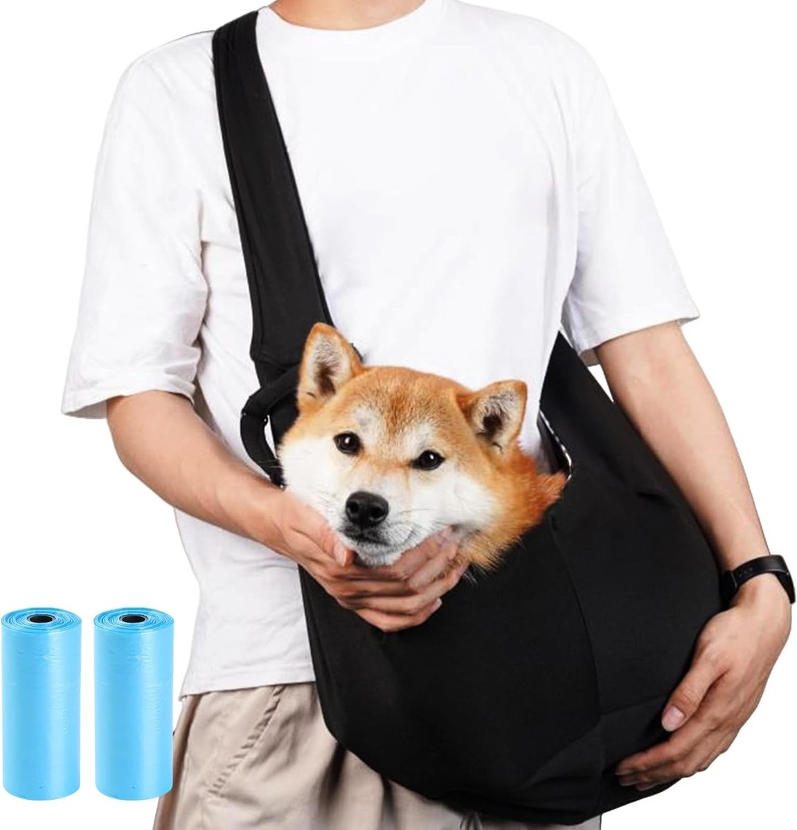 Hondenreiszak voor Buitenactiviteiten, Verstelbaar en Ademend, Geschikt voor Honden tot 15 kg, Ideaal voor Wandelen en Reizen