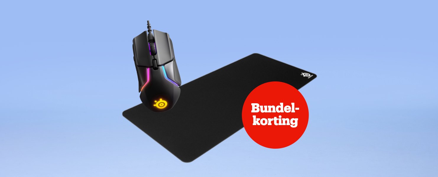 10% korting op muismat