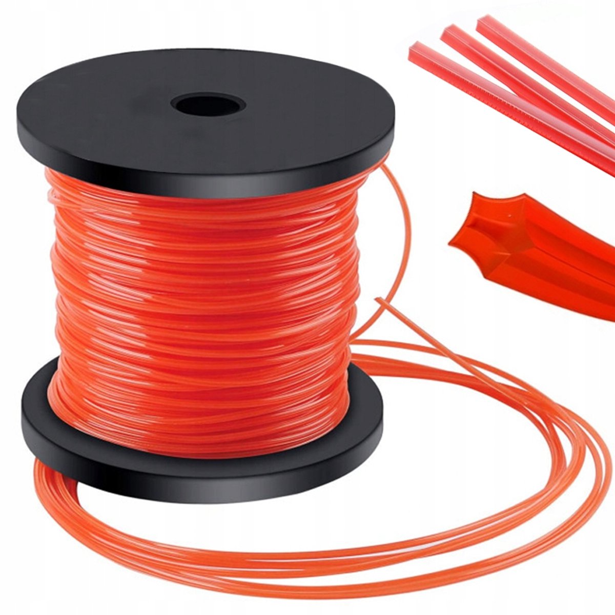MOZY® - Trimmerdraad - 2.4 mm - 155 meter - Ster - Extra Stevig - Bosmaaierdraad - Trimdraad - Kantenmaaier - Maaidraad - Grastrimmerdraad - Snijdraad