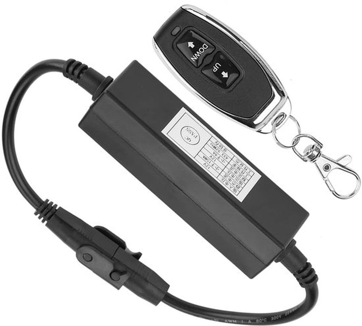 12V DC Motor Lineaire Actuator - Afstandsbediening DPDT Schakelaar - Vooruit Achteruit