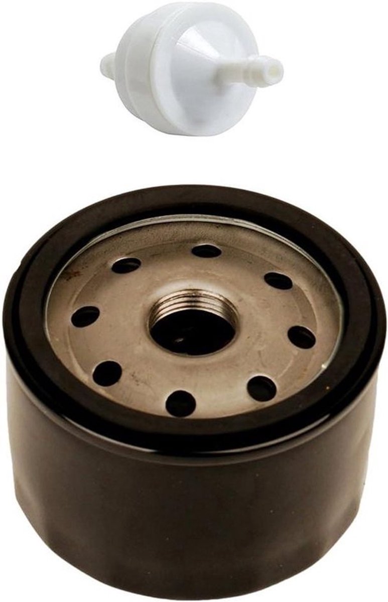 Set van 2 olie- en brandstoffilters geschikt voor Briggs & Stratton grasmaaiers, model AM125424 en AM38708, voor optimale motorprestaties en duurzaamheid