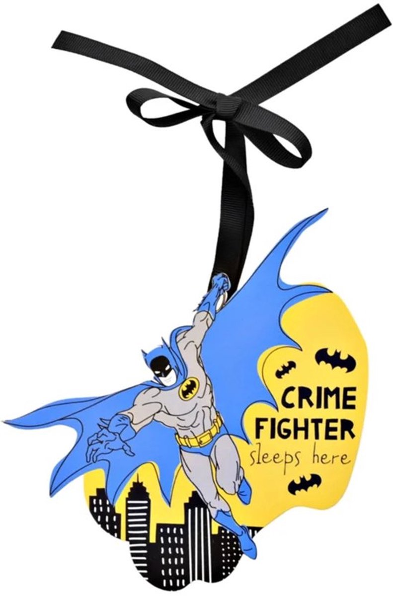 Warner Bros' Batman hanger - Deurhanger - Decoratiehanger - Kinderkamer