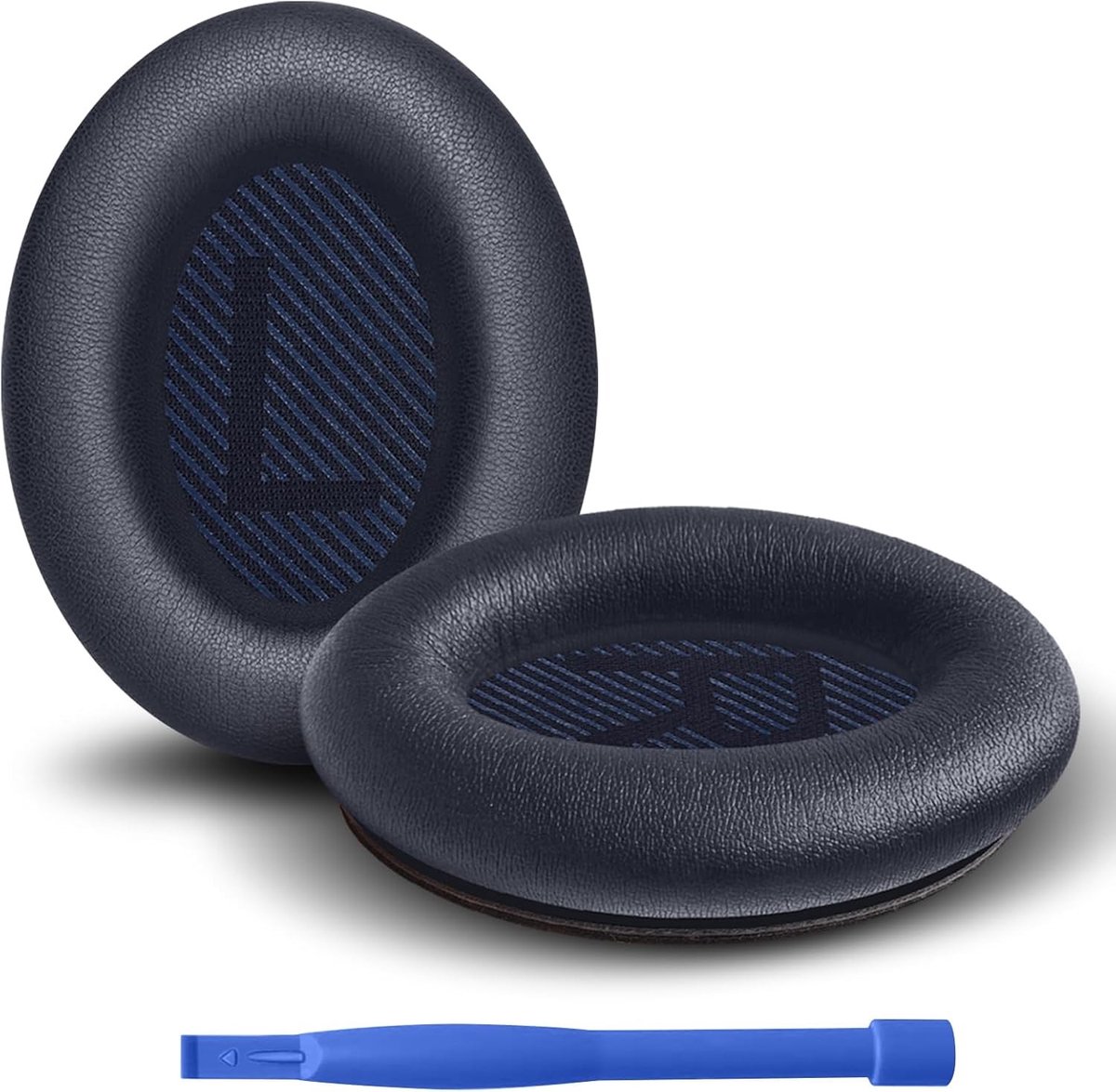 Zachte lederen oorkussens voor Bose Soundlink en SoundTrue hoofdtelefoons, met geheugenfoam, geluidsisolatie en eenvoudige montage