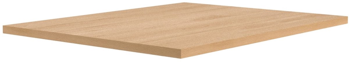 Wasophoogte® Aanrechtblad - 710(D)*920(B)*25(H) mm - Licht Eiken - Hoogwaardige kwaliteit - Gefineerde zijkanten