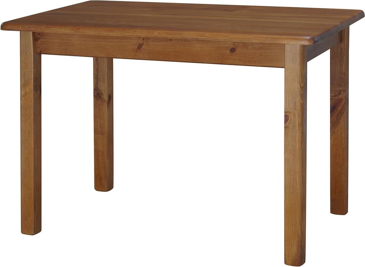 Eettafel Grenenhout - Keukentafel Tafel - Samen Eten - Handgemaakt Afgewerkt - 70 x 90 cm - Eiken
