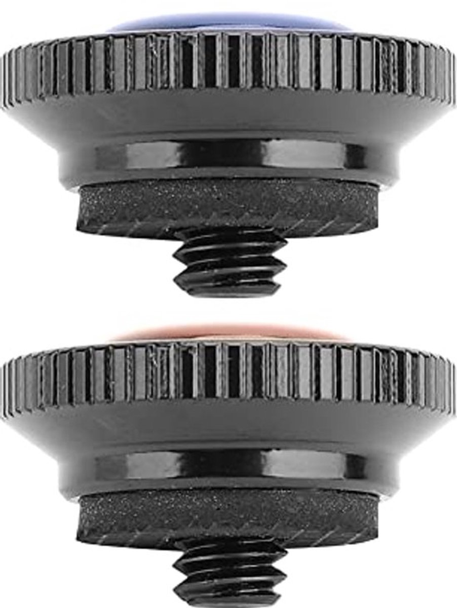 Mini Aluminium Ronde Snelle Ontgrendelingsplaat Ultralicht Snelle Ontgrendelingsplaat voor Compacte Actie Tripod (Rood)