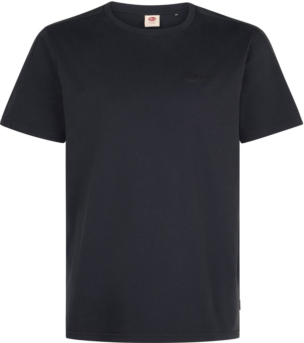 Petrol Industries - Heren Plus Size T-shirt upton - Zwart - Maat 5XL