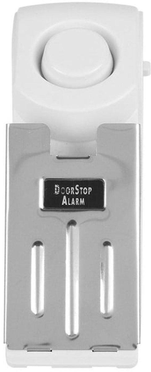 Intelligent Alarm - Diefstalbeveiliging - 120 dB - Roestvrij Staal - Duurzaam Deurstoppersysteem