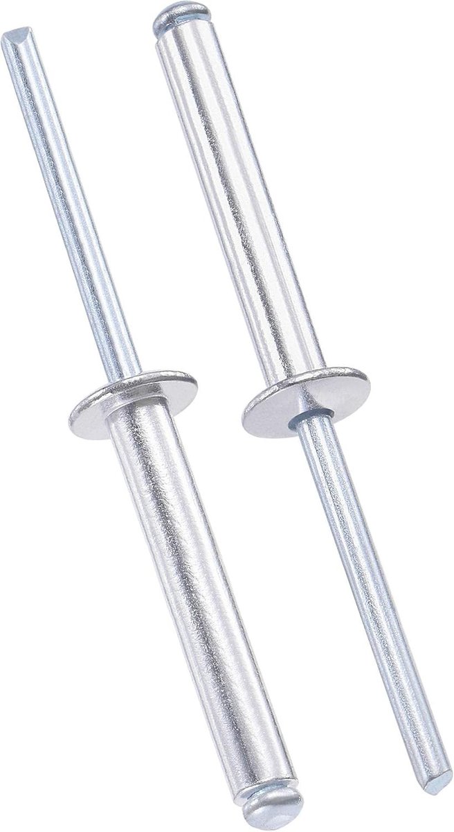 Aluminium Blind Rivets 5mm x 35mm - Zilveren Popnagels voor Metaal Bevestiging, DIY Projecten en Meubelreparaties, 120 Stuks