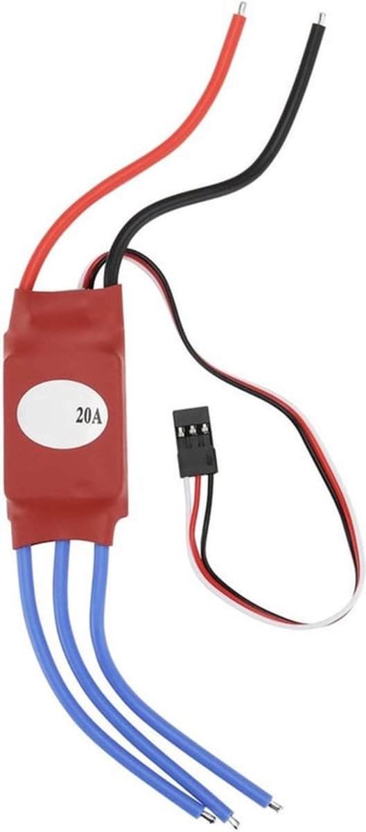 1PC ESC elektronische snelheidsregelaar 12A 20A borstelloze motor 3-draadsverbinding voor met BEC RC-schip Quadcopter Multicopter Drone FPV