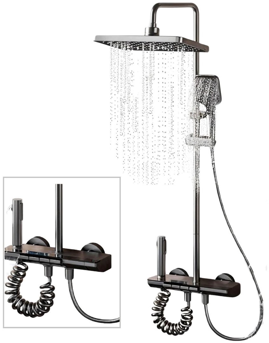 CLGP® Regendouche Zonder Kraan - Doucheset