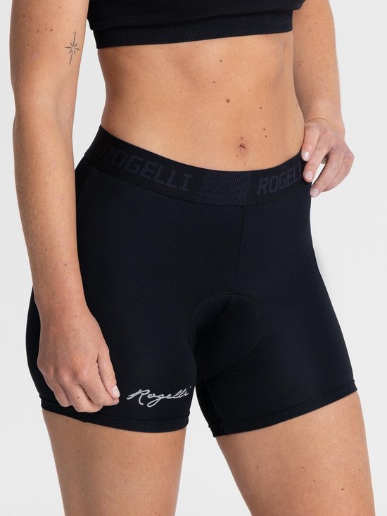 Rogelli Dames Fietsonderbroek - Fiets Ondershort Met Zeem - Zwart - Maat S van Merkloos — afbeelding 4