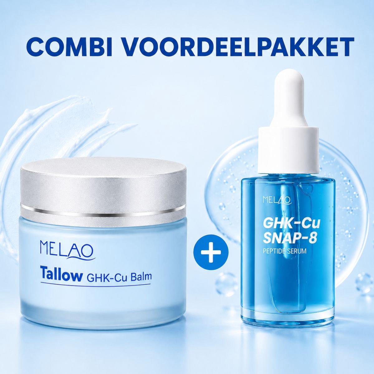 GHK-CU Serum 30 ml + Tallow GHK-CU Balm 50 gram – Combinatiedeal
