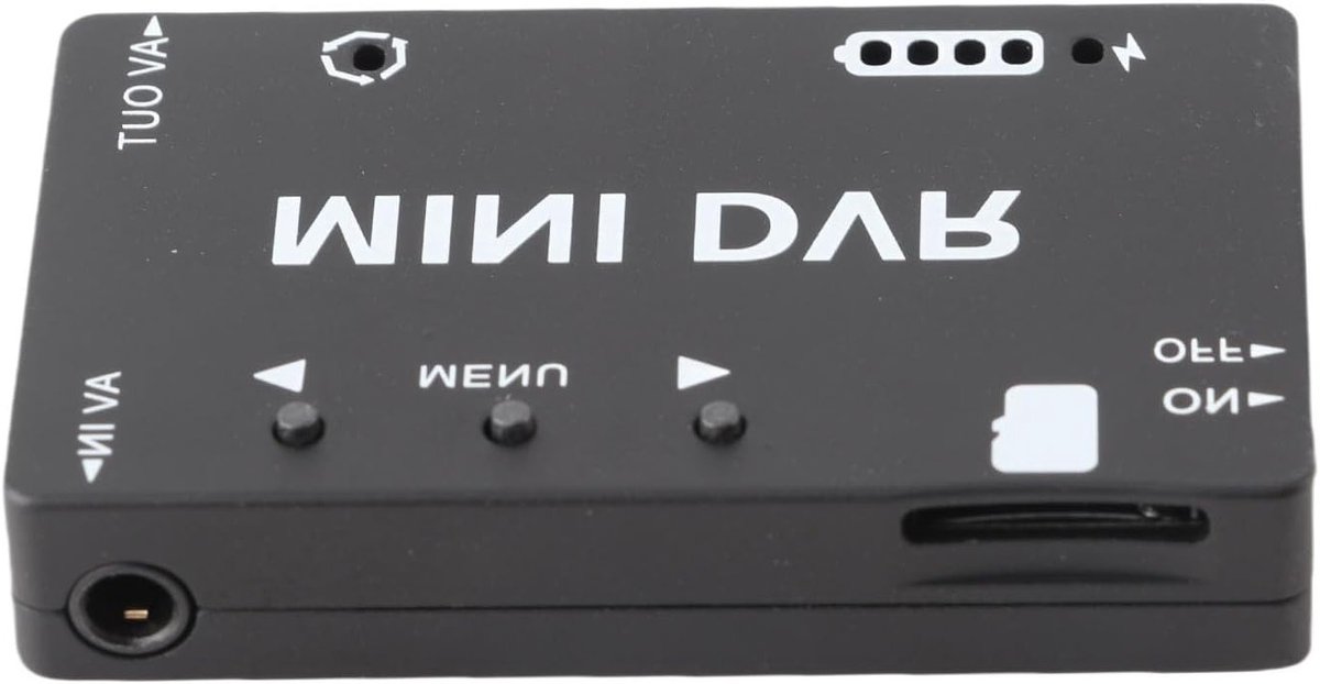 Compacte Mini FPV DVR Module met Meertalig Menu - Video- en Audio Recorder voor RC Modellen en Drones, Ideaal voor Luchtfotografie en Hobbyisten