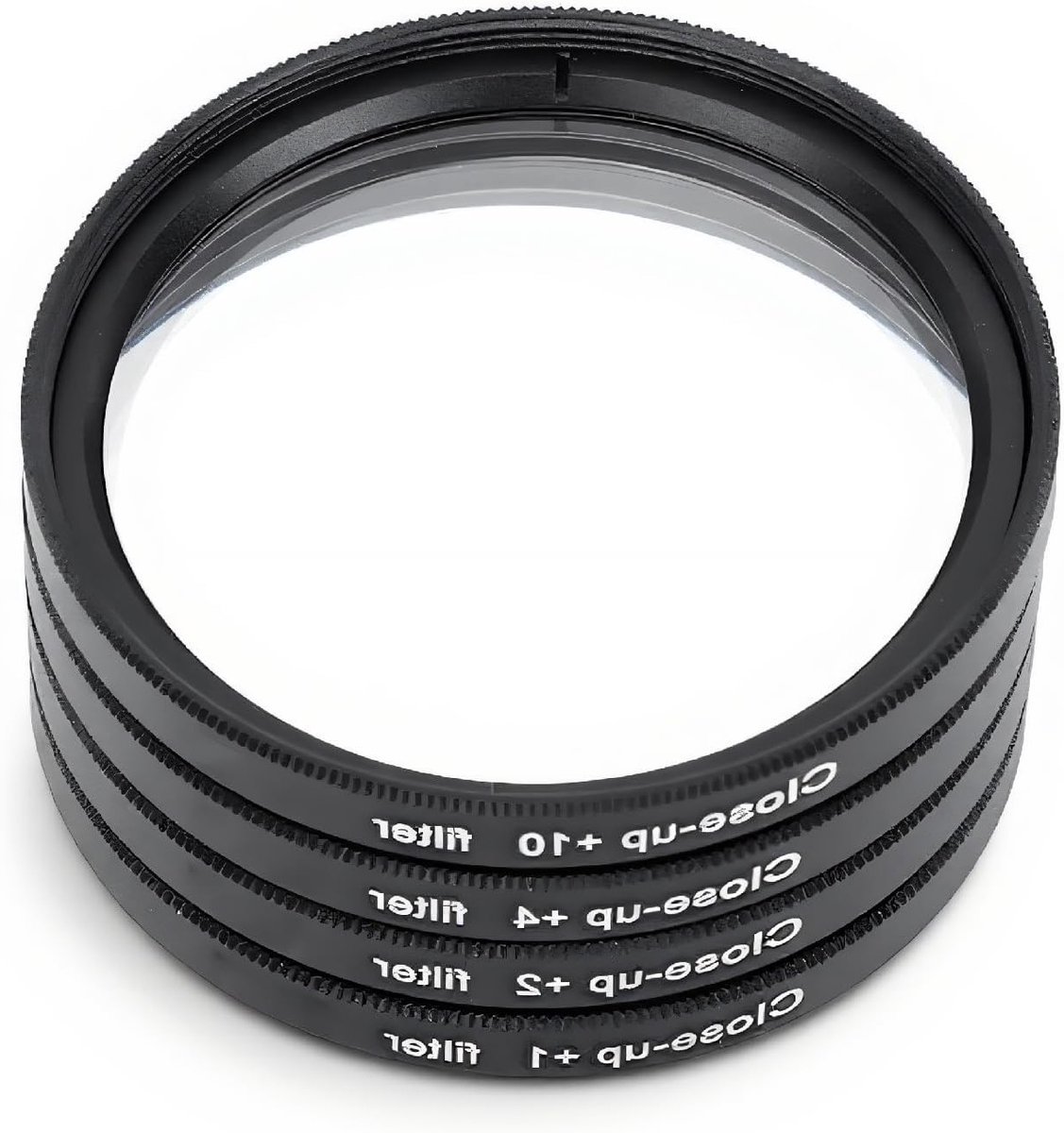 4-in-1 Macro Lens Set met Case voor Gedetailleerde Opnamen van Insecten, Munten en Bloemen (52mm)