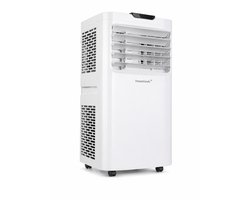 DreamGoods Mobiele Airco - 12000 BTU - 4-IN-1 Airconditioner met Afvoerslang - Verkoelen & Verwarmen - Ventileren - Ontvochtigen - Complete Airco Set - Met Raamafdichtingskit voor Schuifraam