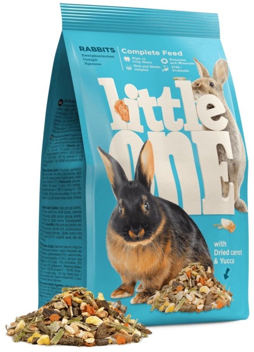 Little One Konijnenvoer 400 g, 900 g en 2,3 kg 900 Gram