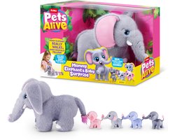 Pets Alive Mommy Elephant and Baby Surprise