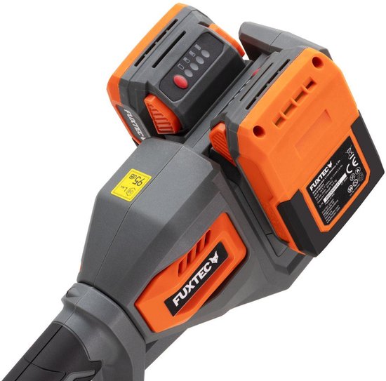 FUXTEC FX-E2RTSET accu bosmaaier 40V met 2 accu’s en 30 cm snijbreedte set - Grastrimmer en kantensnijder met telescoopsteel en plantenbeugel van FUXTEC — afbeelding 3