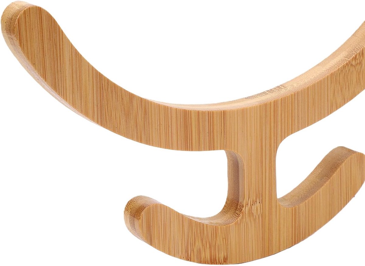 Matrek - Opberger - Thuisgym Organiseren - Dubbel Opbergontwerp - 41 cm - Natuurlijk Hout