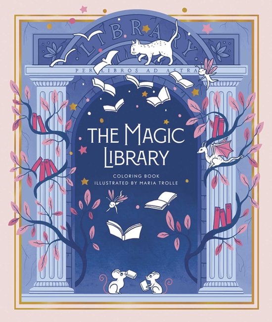 Maria Trolle-The Magic Library - cover