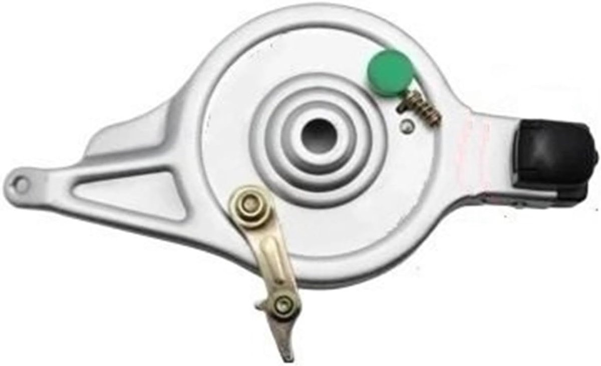 Achterrem Fiets - Rollerbrake Fiets - Veilig Fietsen - Roestbestendig Materiaal - 12-14mm As - Wit