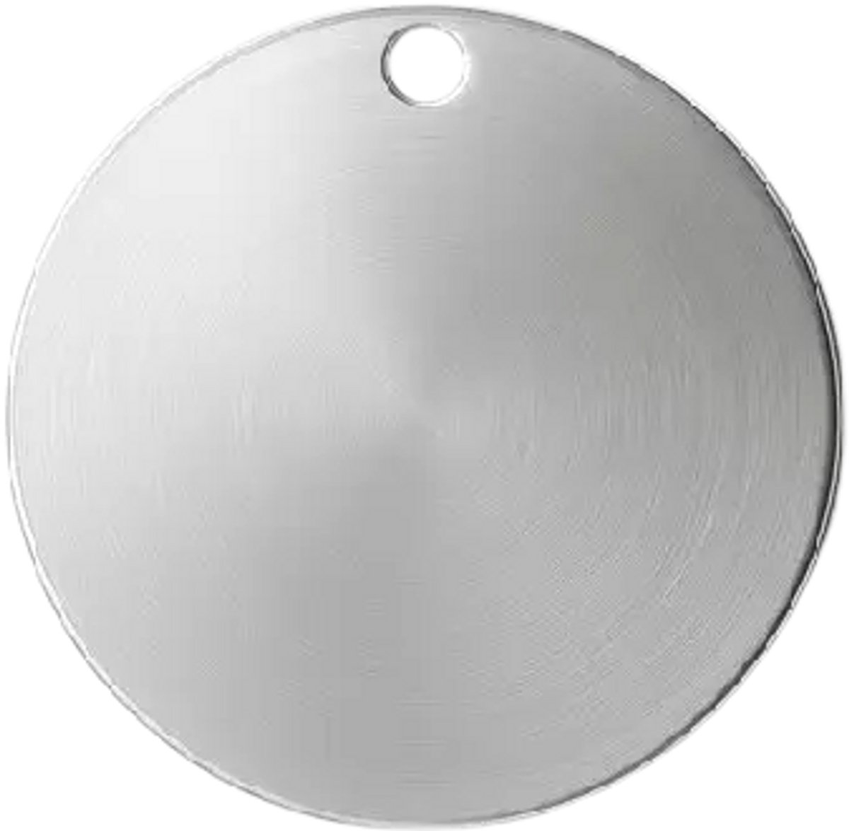 Hondenpenning-RVS-Zilver-met QR-Code-3cmx3cm-snelle levering-altijd aanpasbaar-Hondenpenning-dierenpenning-naamplaatje