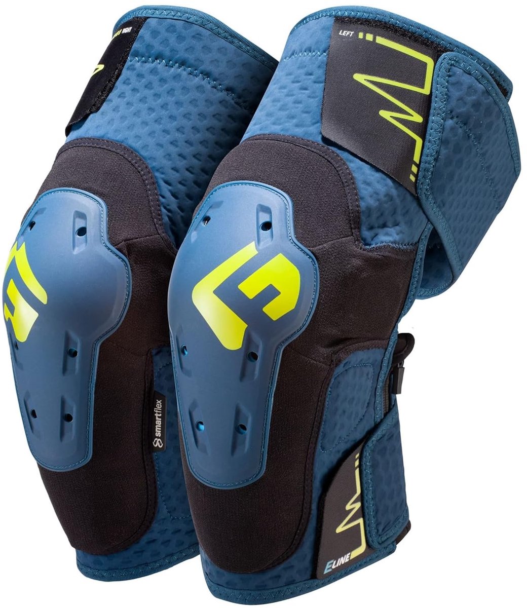 Kniebeschermers - Valbescherming - Sportactiviteiten - Schokabsorberende pads - XL - Onweersblauw