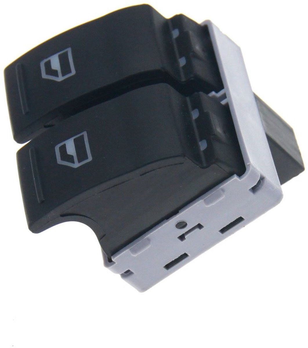 Dailygoods - Electric Window Control Switch - Auto Accessoire - Perfecte vervanging - Geschikt voor VW Transporter T5 T6 - Betrouwbare kwaliteit - 1 stuk